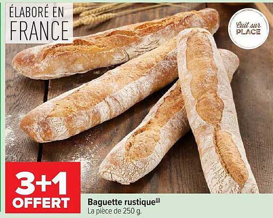 Baguette rustique
