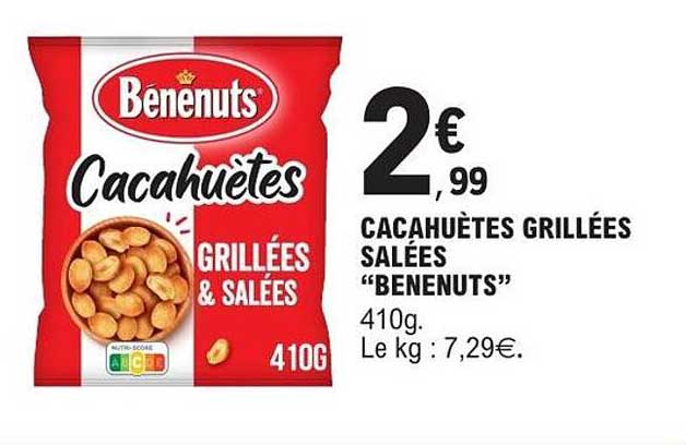 Benenuts Cacahuètes