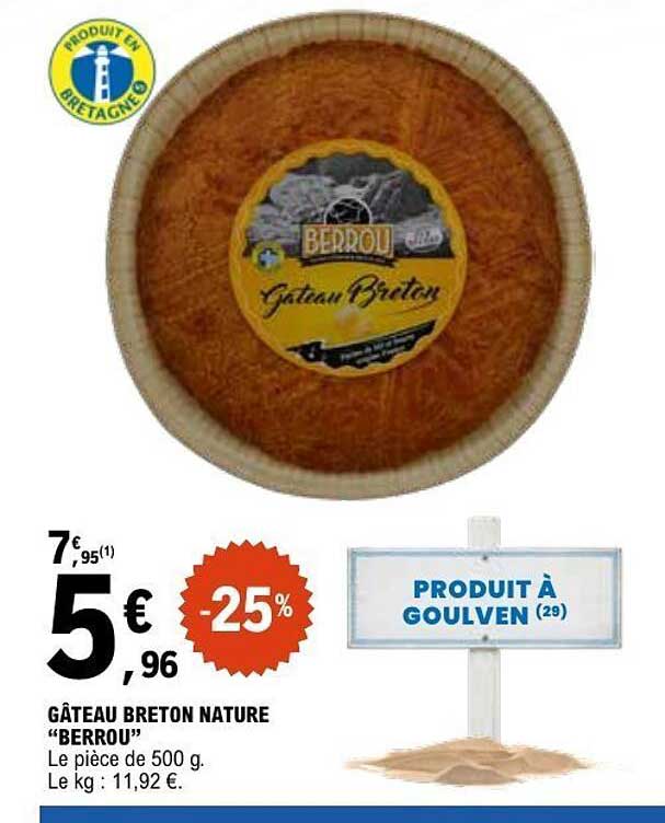 BERROU Gâteau Breton