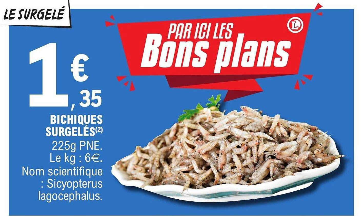 BICHIQUES SURGELÉS