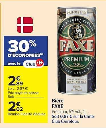 Bière FAXE