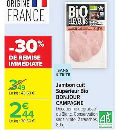 BON JOURS CAMPAGNE