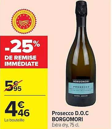 BORGOMORI Prosecco D.O.C