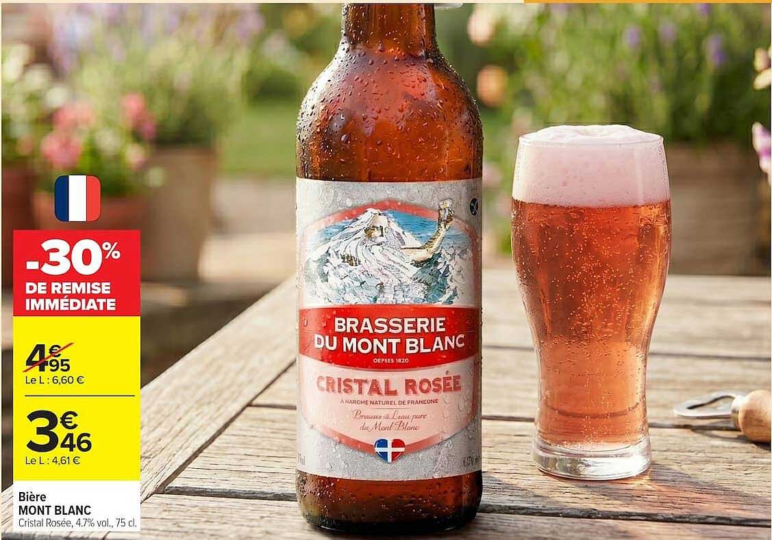 Brasserie du Mont Blanc Cristal Rosée