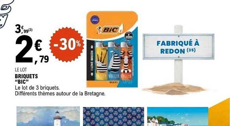 BRIQUETS BIC