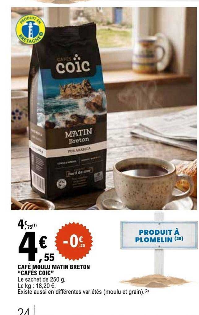CAFÉS COIC MATIN Breton