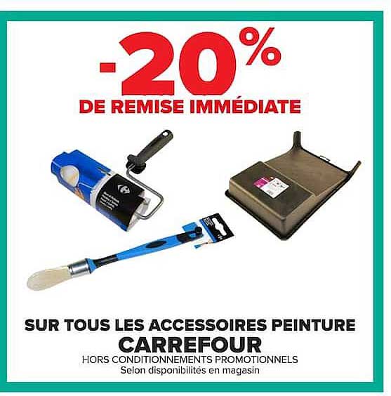 CARREFOUR ACCESSOIRES PEINTURE
