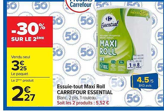 Carrefour Essential Maxi Roll