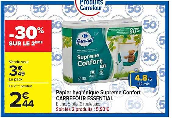 Carrefour Essential Supreme Confort