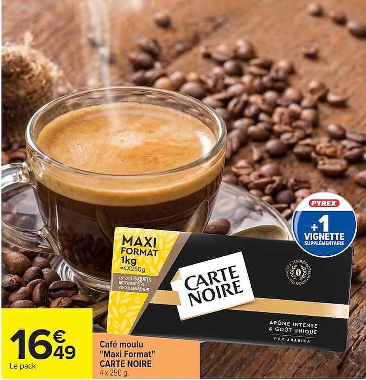 Carte Noire Café moulu Maxi Format