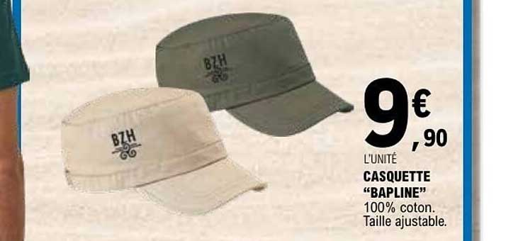 CASQUETTE “BAPLINE”