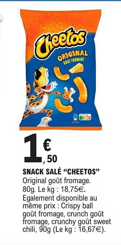 Cheetos Original goűt fromage