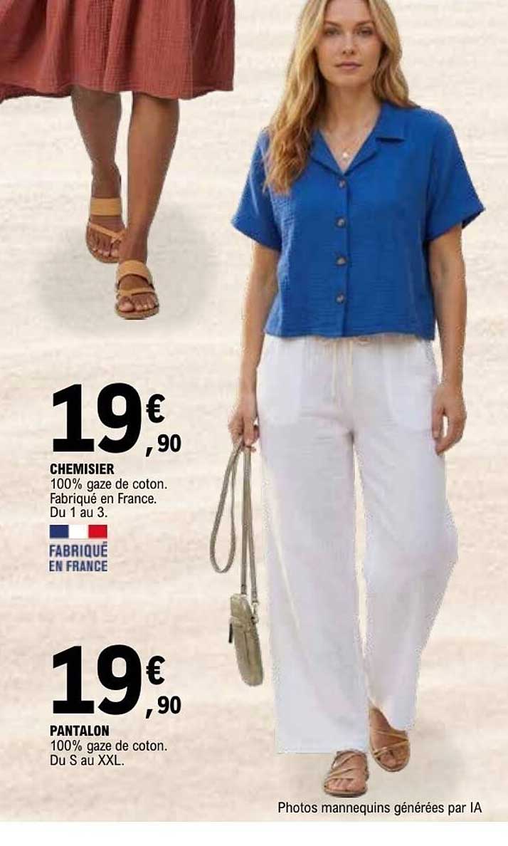 CHEMISIER PANTALON