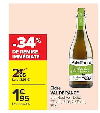Cidre VAL DE RANCE