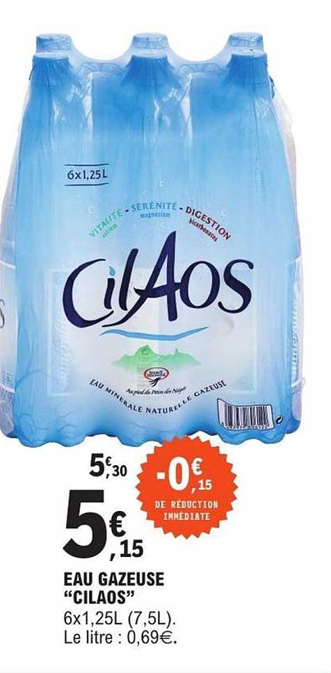 Cilaos Eau gazeuse