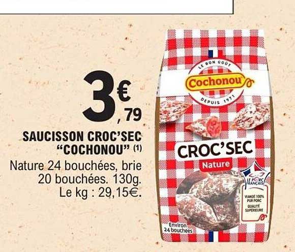 Cochonou CROC'SEC Nature