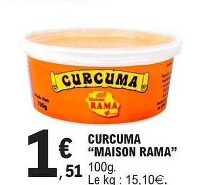 CURCUMA "MAISON RAMA