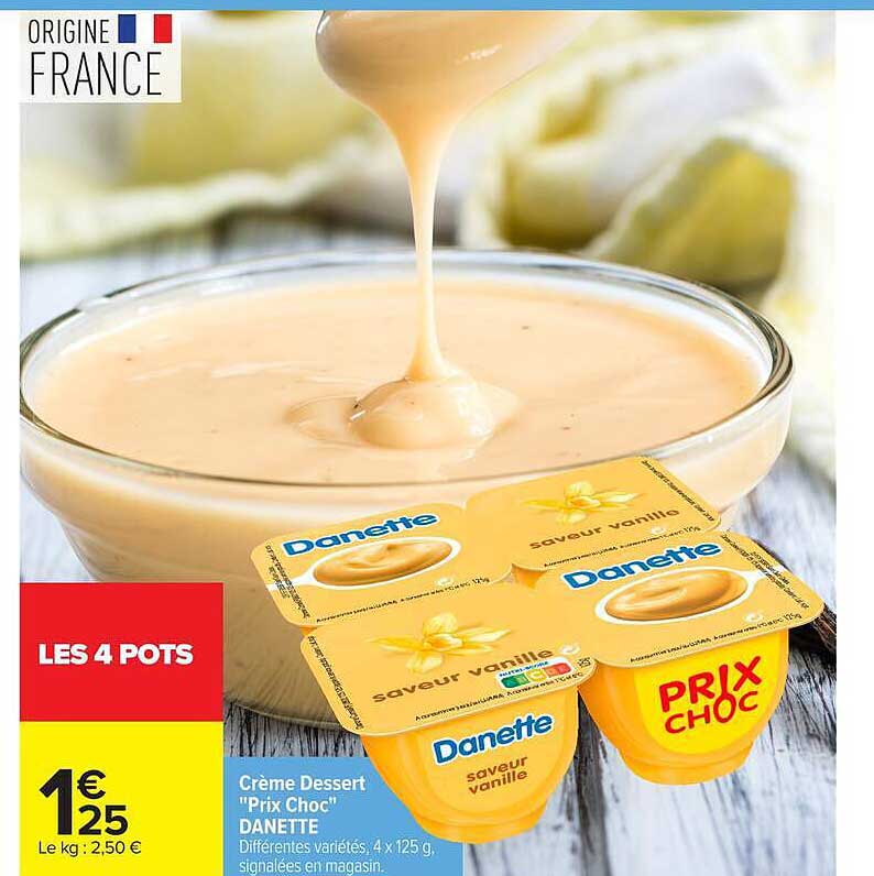 Danette Prix Choc