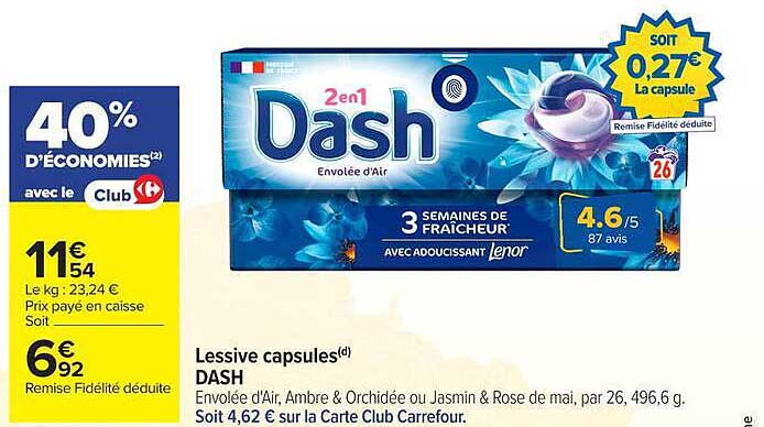 Dash Envolée d'Air
