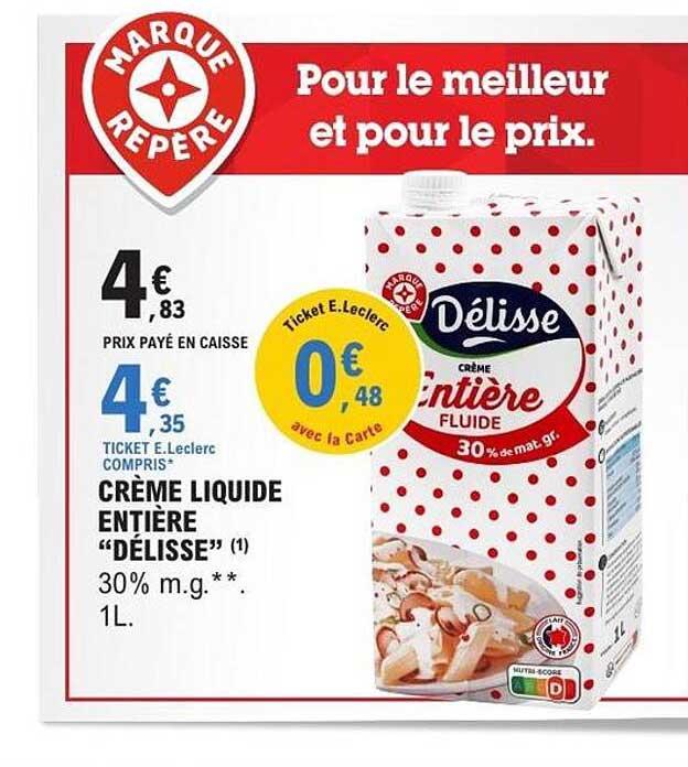 Délisse Crème liquide entière