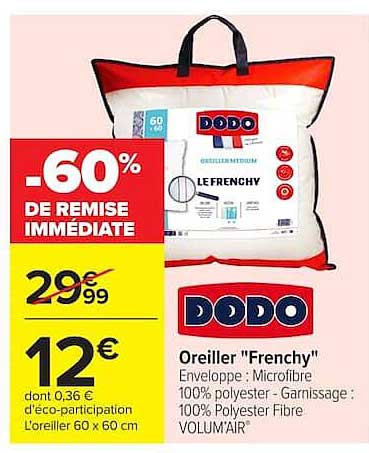 DODO Oreiller "Frenchy