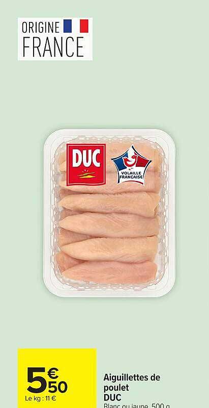 DUC Aiguillettes de poulet