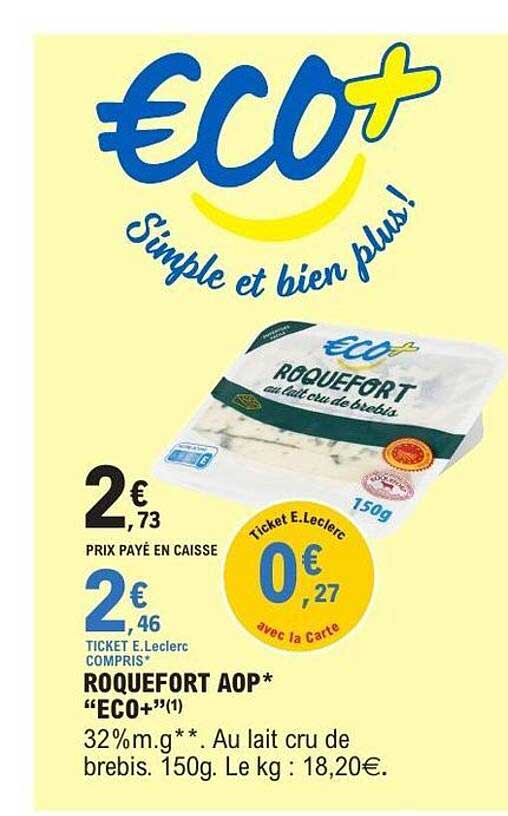 ECO+ ROQUEFORT AOP*