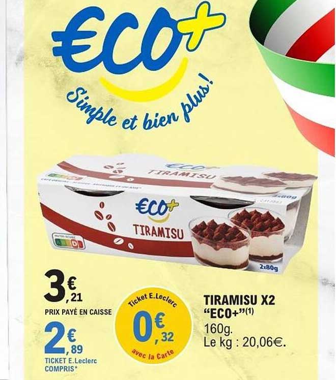 ECO+ TIRAMISU