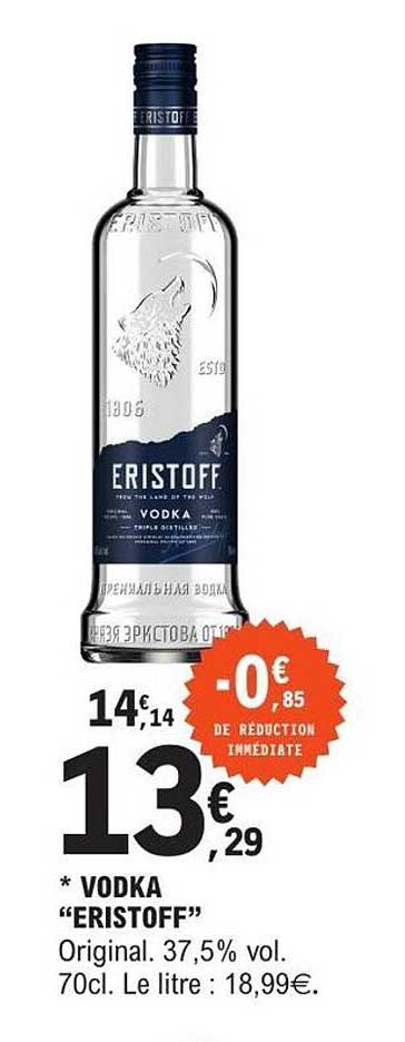 ERISTOFF VODKA