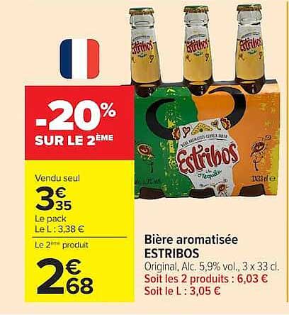 ESTRIBOS Bière aromatisée