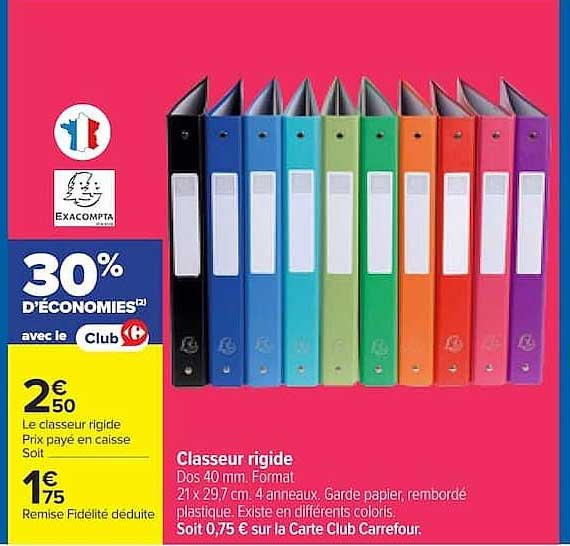 Exacompta Classeur rigide