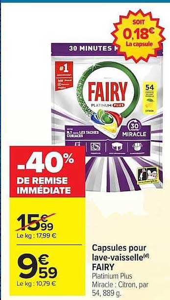 FAIRY Platinum Plus