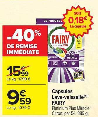 Fairy Platinum Plus Miracle