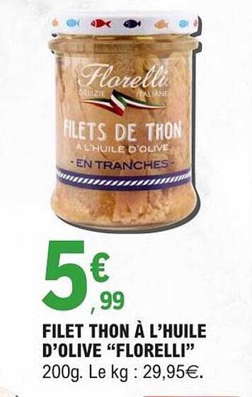Florelli Filets de thon