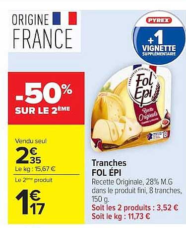 FOL EPI Fromage Originale