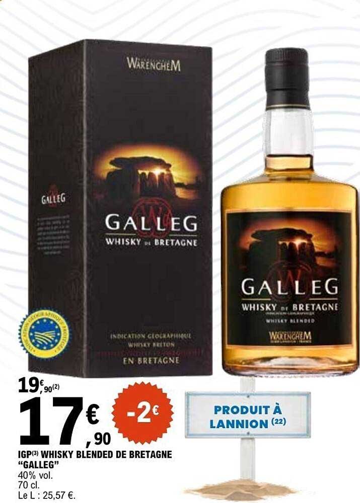GALLEG WHISKY DE BRETAGNE