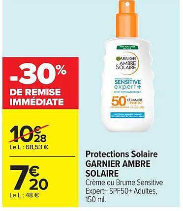 GARNIER AMBRE SOLAIRE