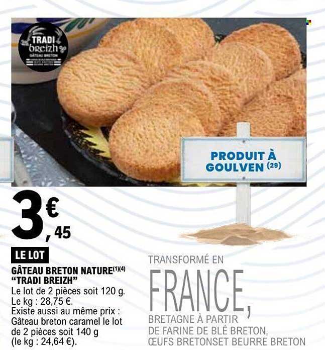 GÂTEAU BRETON NATURE