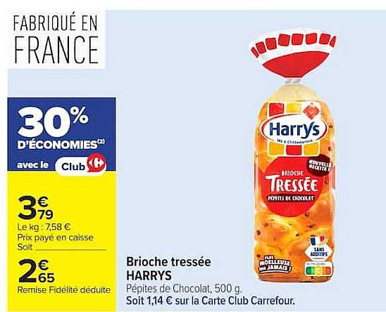 Harrys Brioche tressée