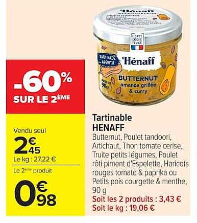 Hénaff Tartinable