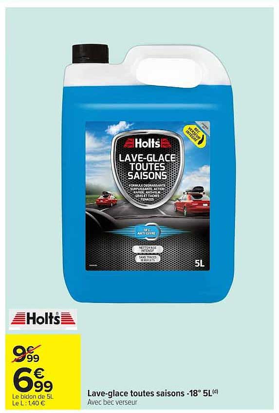 Holts Lave-glace toutes saisons