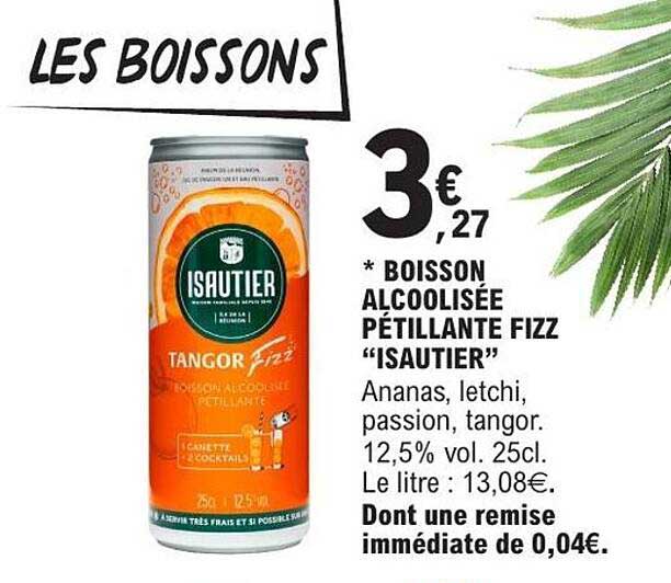 ISAUTIER TANGOR FIZZ