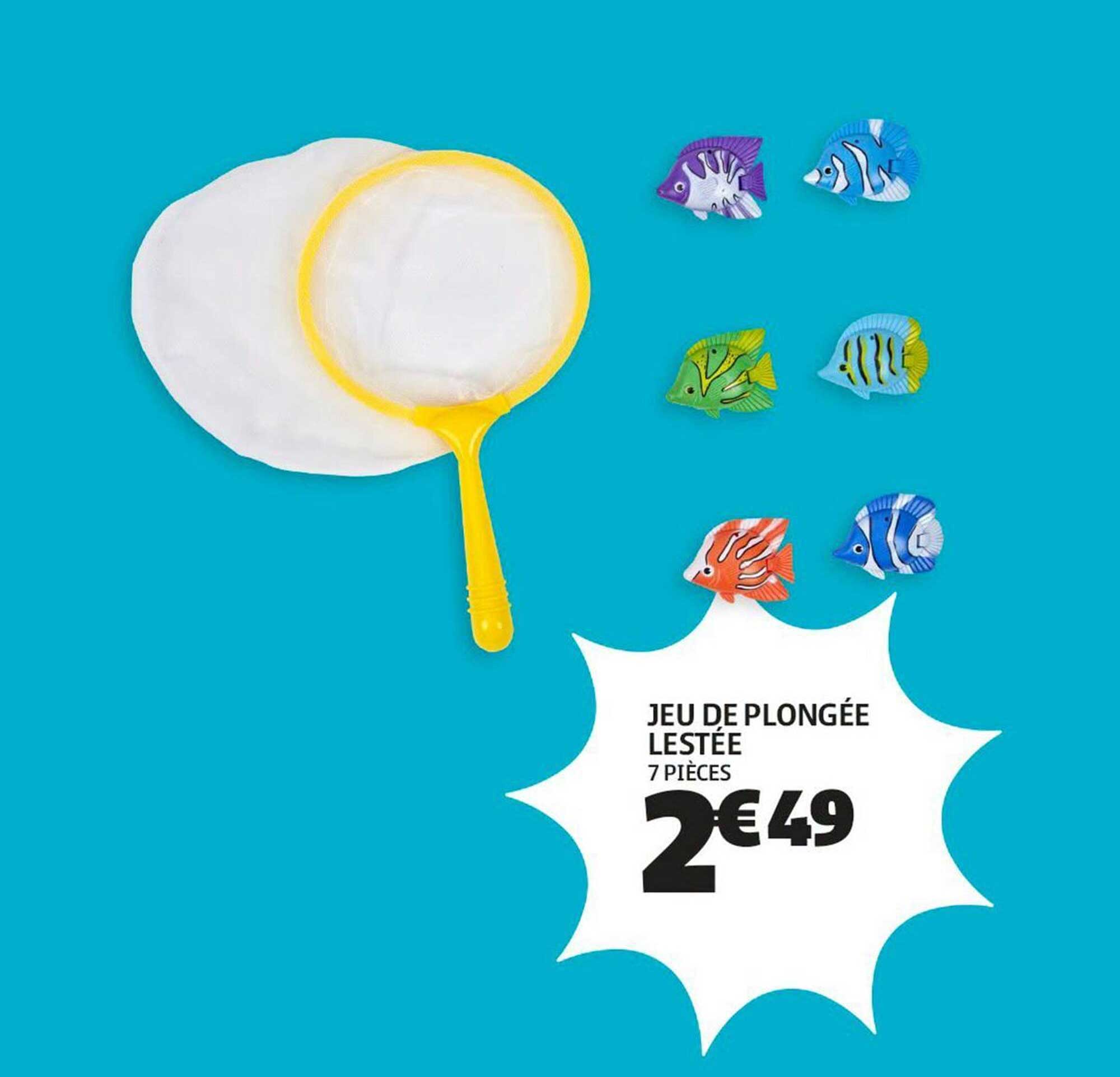 JEU DE PLONGÉE LESTÉE