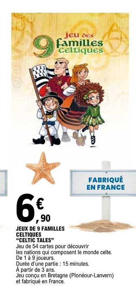 Jeu des 9 familles celtiques
