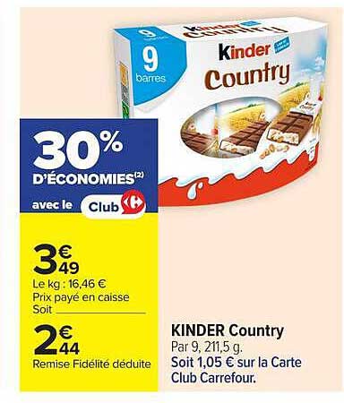 KINDER Country