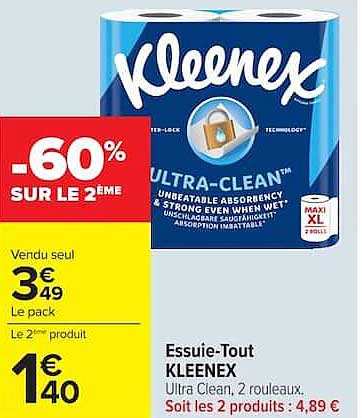 Kleenex Essuie-Tout