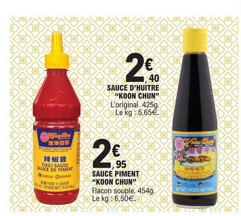 Koon Chun Sauce d'huître