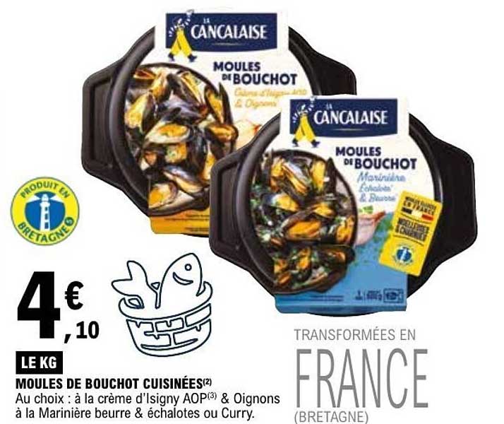 LA CANCALAISE MOULES DE BOUCHOT