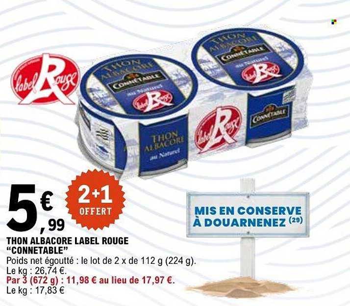 Label Rouge Thon Albacore