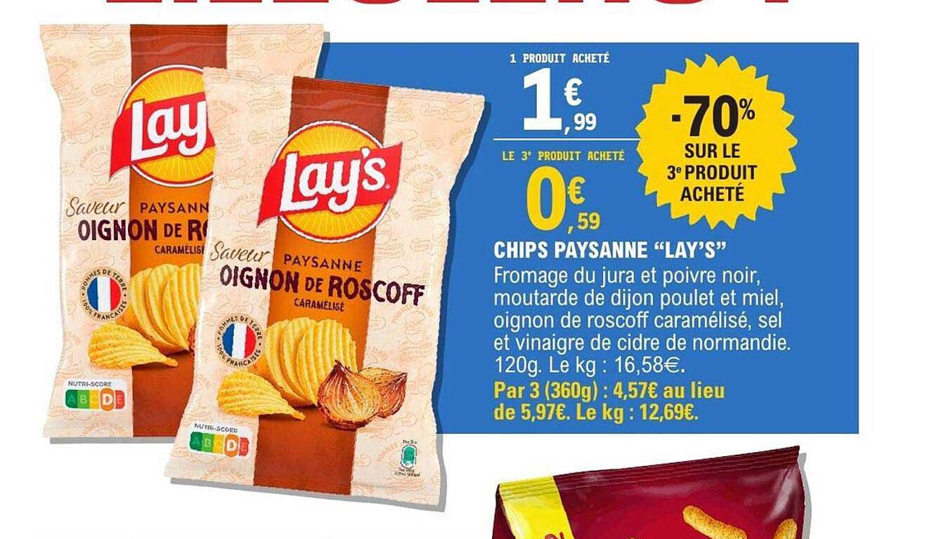 Lay's Paysanne Oignon de Roscoff